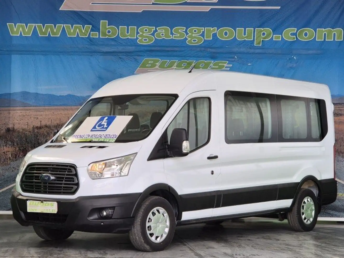 Ford Transit 2.0 TDCI 130 CV L3 H2 ADAPTADA A PMR Blanco - 1
