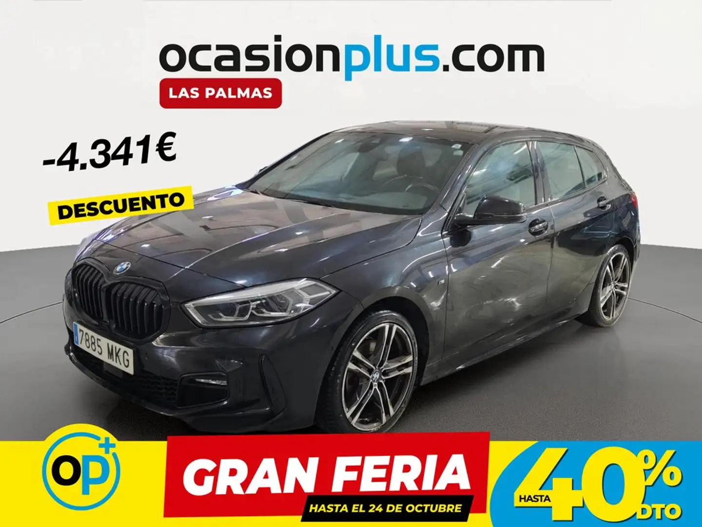 BMW 118 118dA Negro - 1