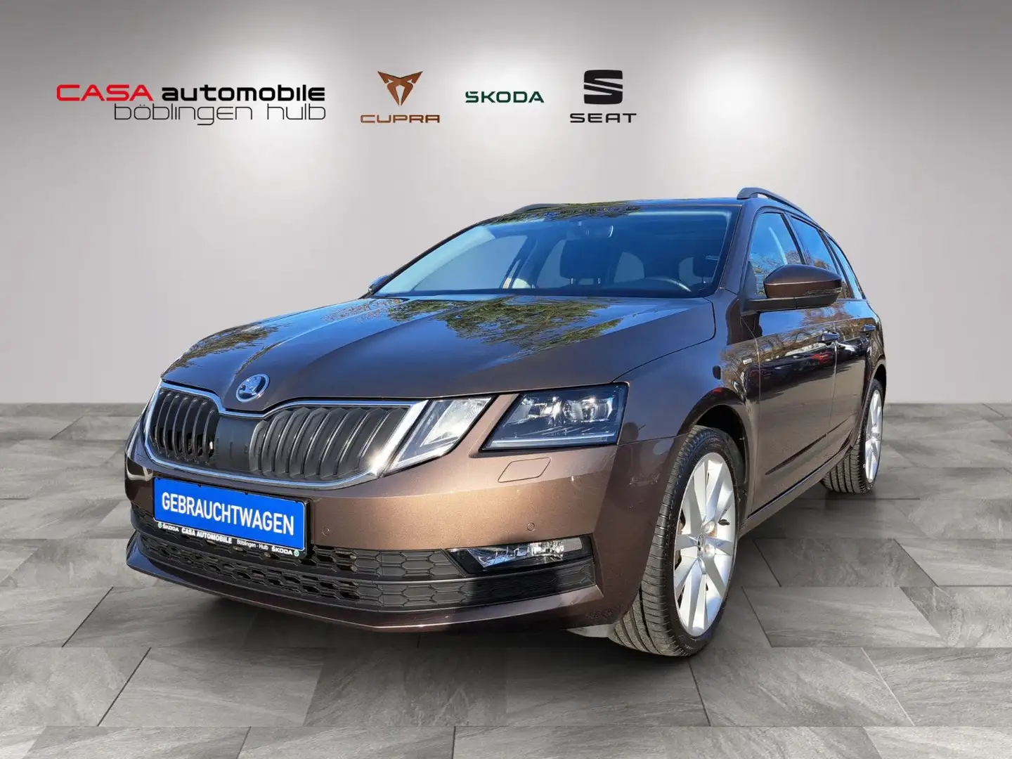 Skoda Octavia Combi Clever 1.5 TSI Navi Braun - 1