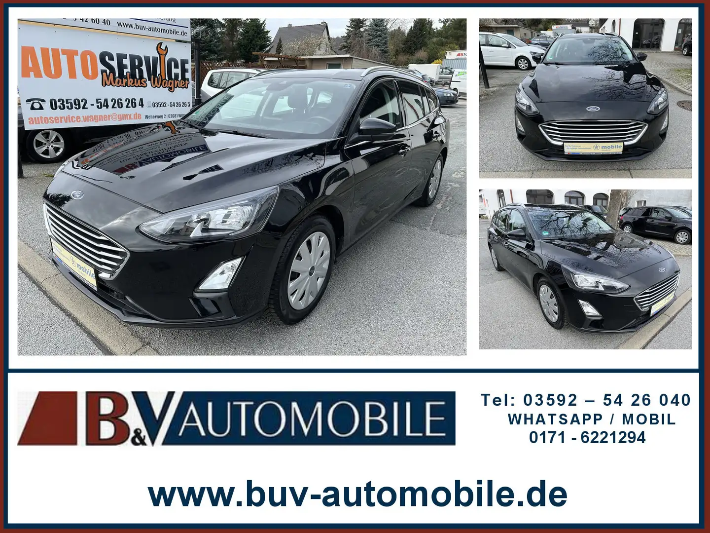 Ford Focus Turnier Cool&Connect Navi Kamera Garantie Schwarz - 1