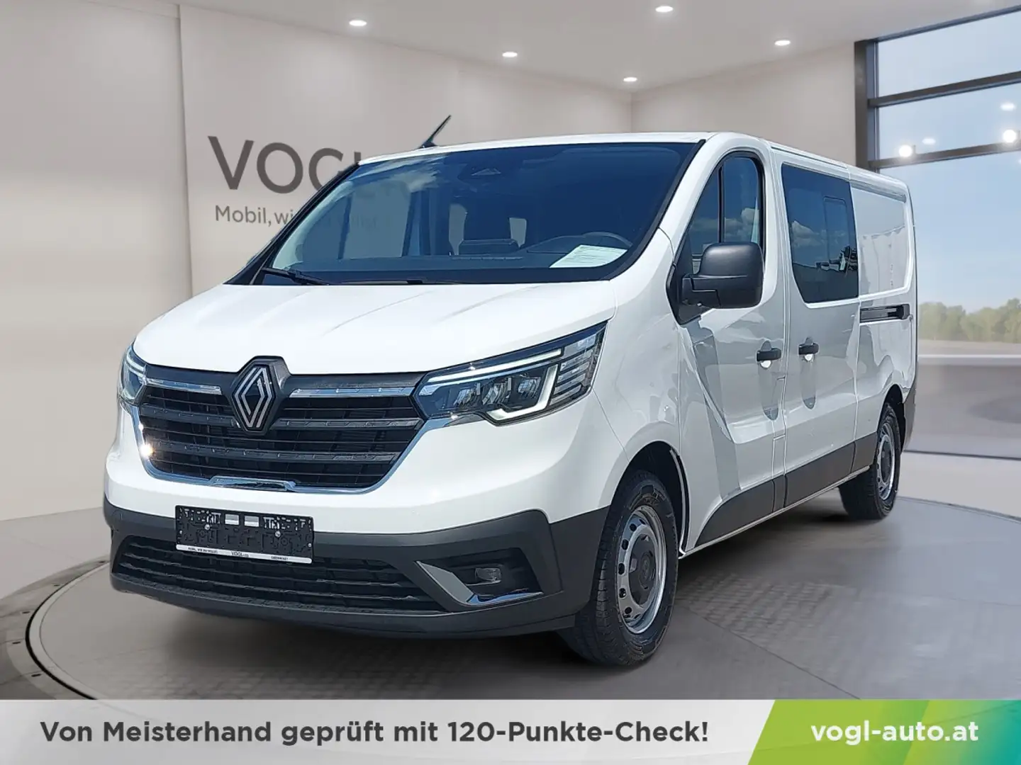 Renault Trafic Doppelkabine 6-Sitzer L2H1 3,0t dCi 150 Wit - 1