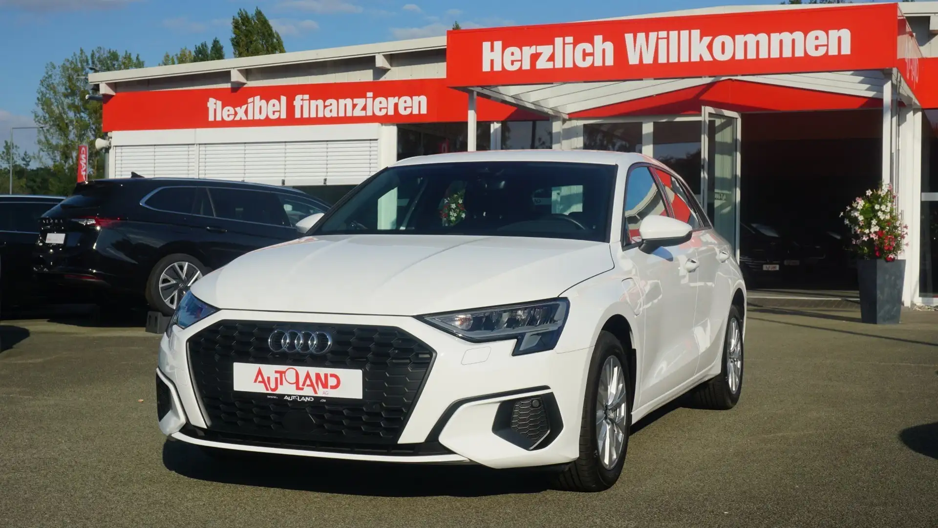 Audi A3 Sportback 40 1.4 TFSI e LED App-Connect PDC Blanc - 2