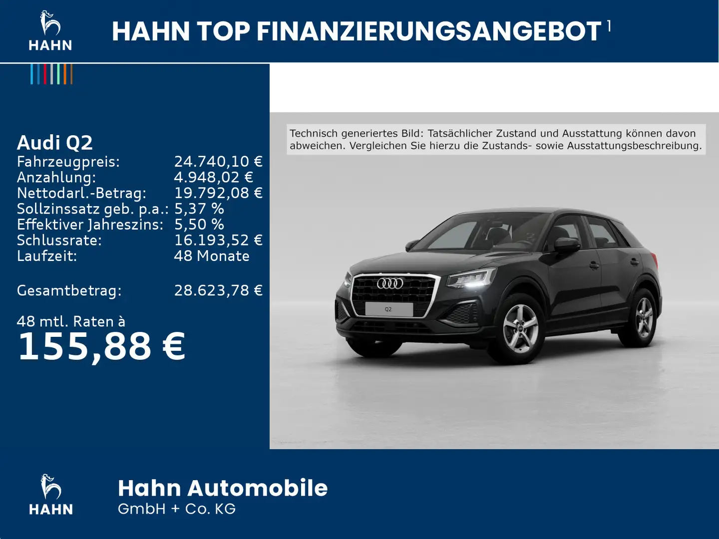 Audi Q2 Audi Q2 30 TFSI 85(116) kW(PS) Schaltget Schwarz - 2