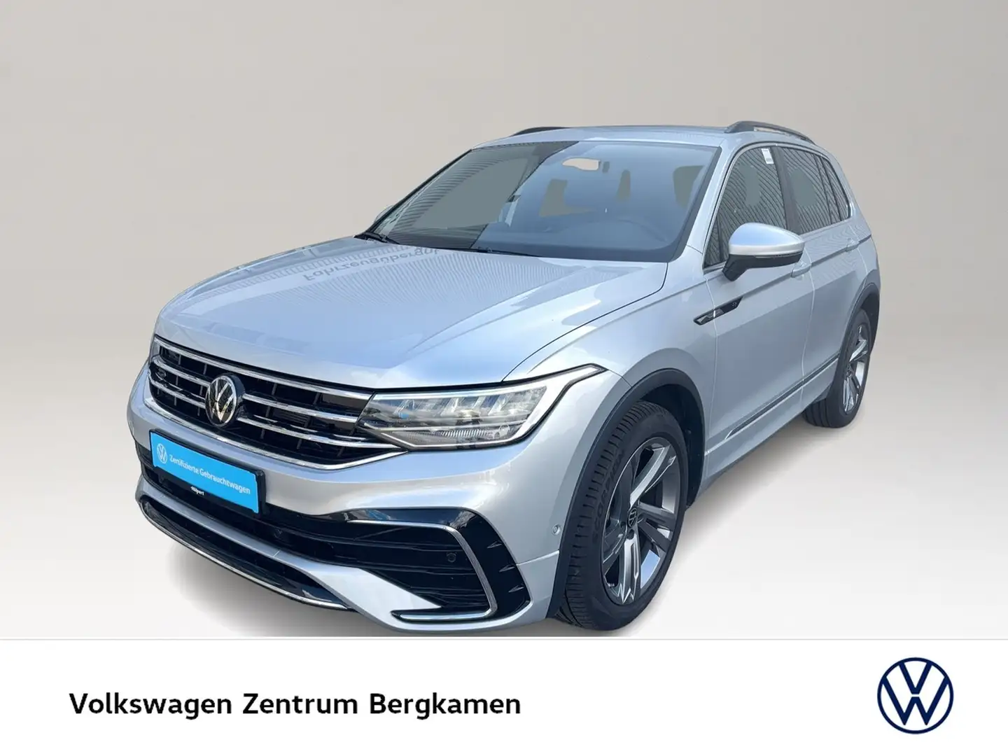 Volkswagen Tiguan 2.0 R-LINE AHK CAM ACC LM19 E-KLAPPE NAVI Argent - 2
