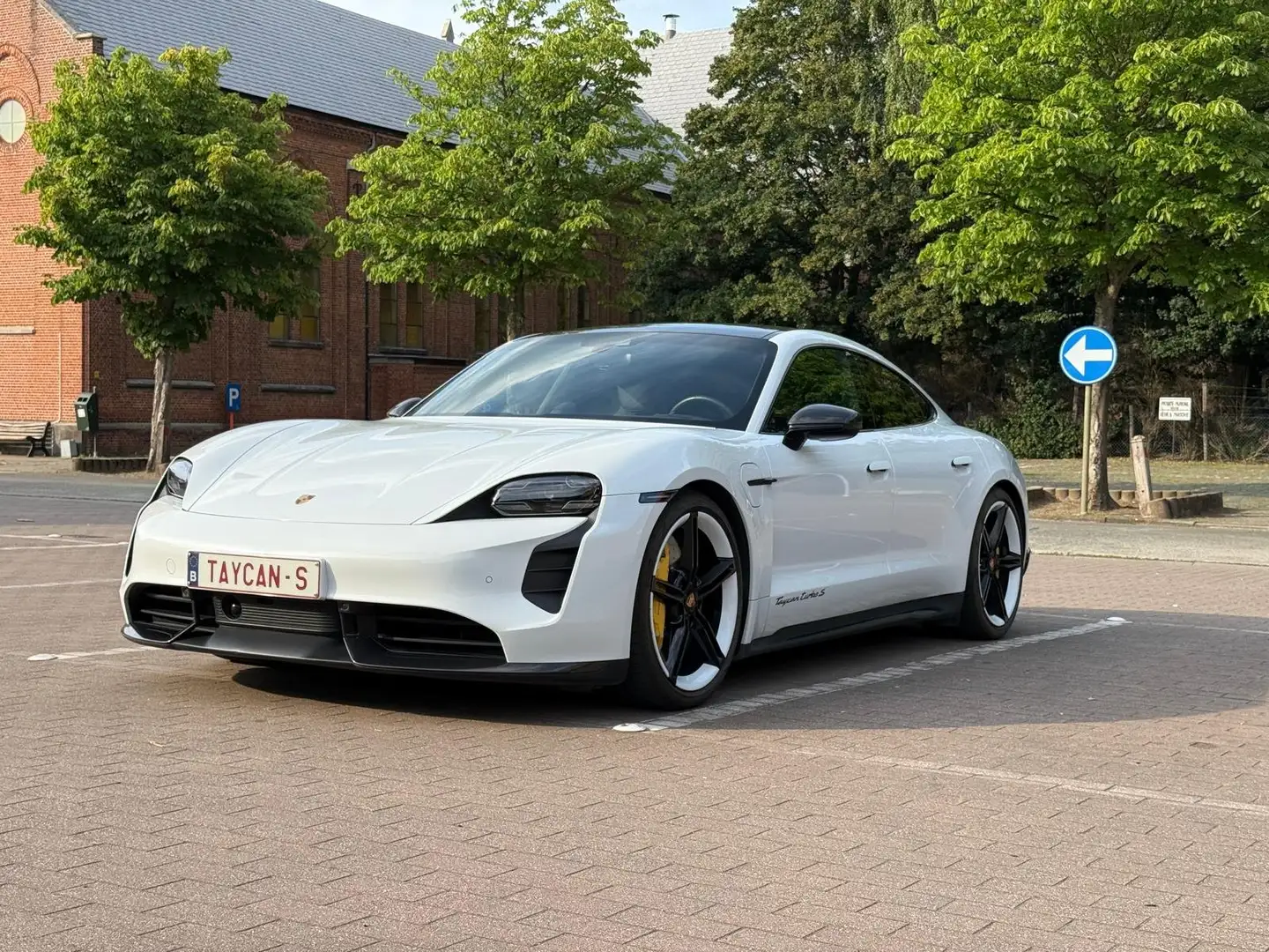 Porsche Taycan Taycan Turbo S Carbon sport pakket Blanc - 2