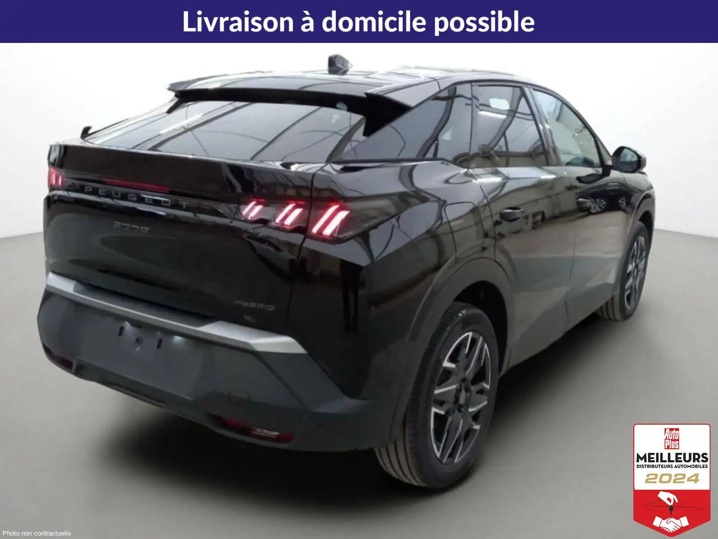 Peugeot 3008 Hybrid 136 e-DCS6 Allure Noir - 1