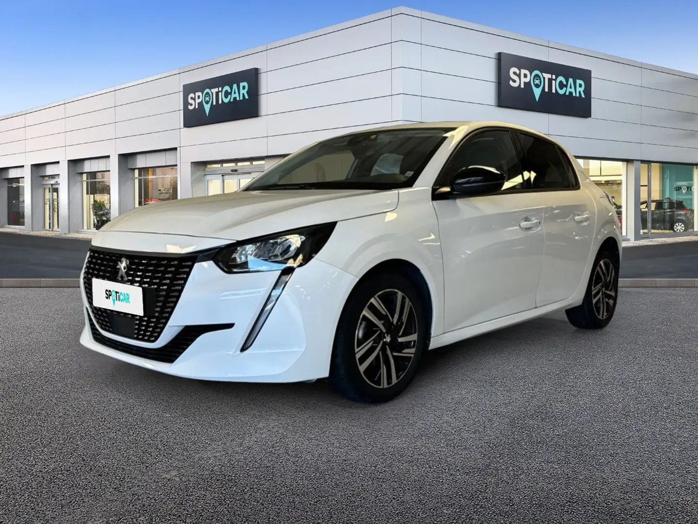 Peugeot 208 Allure Pack PureTech 75 S/S Blanc - 1