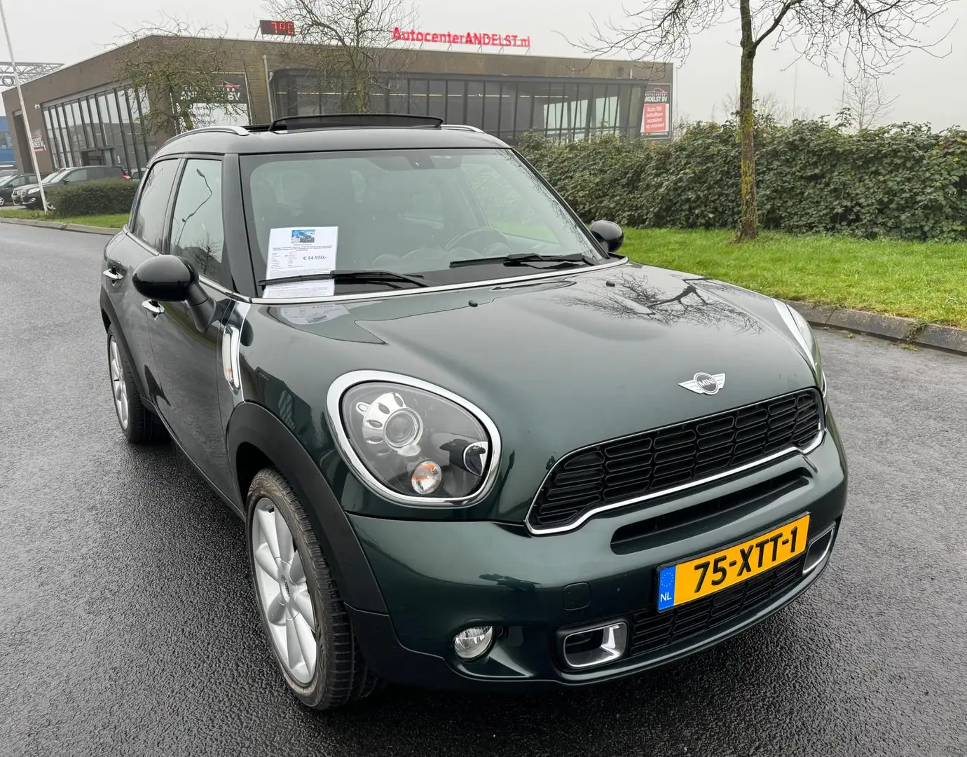 MINI Cooper S Countryman 1.6 Chili 184PK, AUTOMAAT, NAP, GOED ONDERHOUDEN! Groen - 1