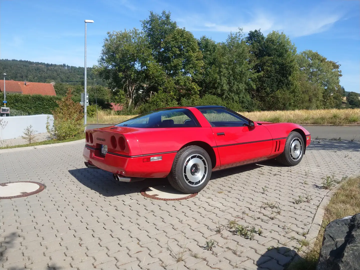 Corvette C4 Rot - 2