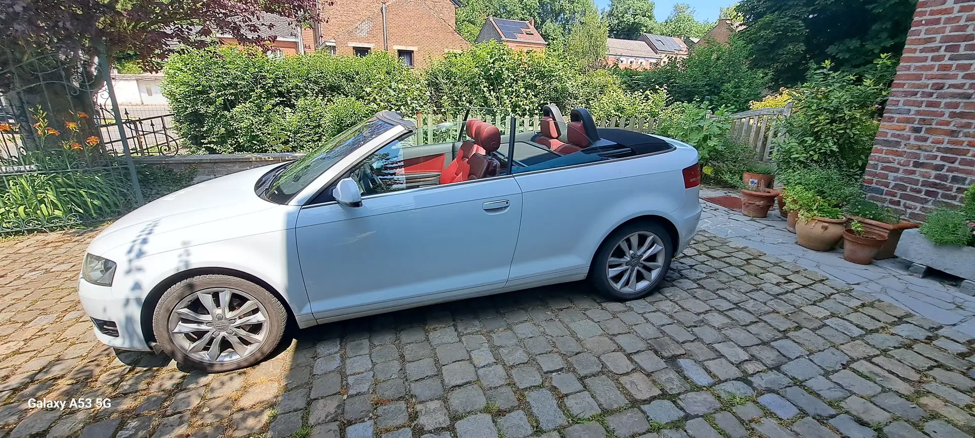 Audi Cabriolet A3 Cabriolet 1.6 TDi Ambition Start/Stop DPF Білий - 2