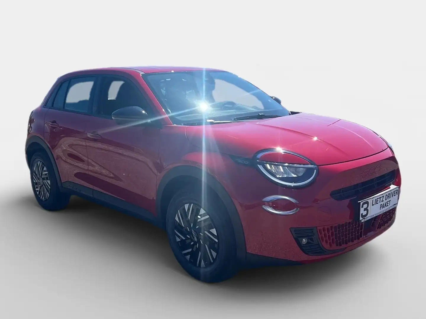Fiat 600 Elektro RED Rood - 2