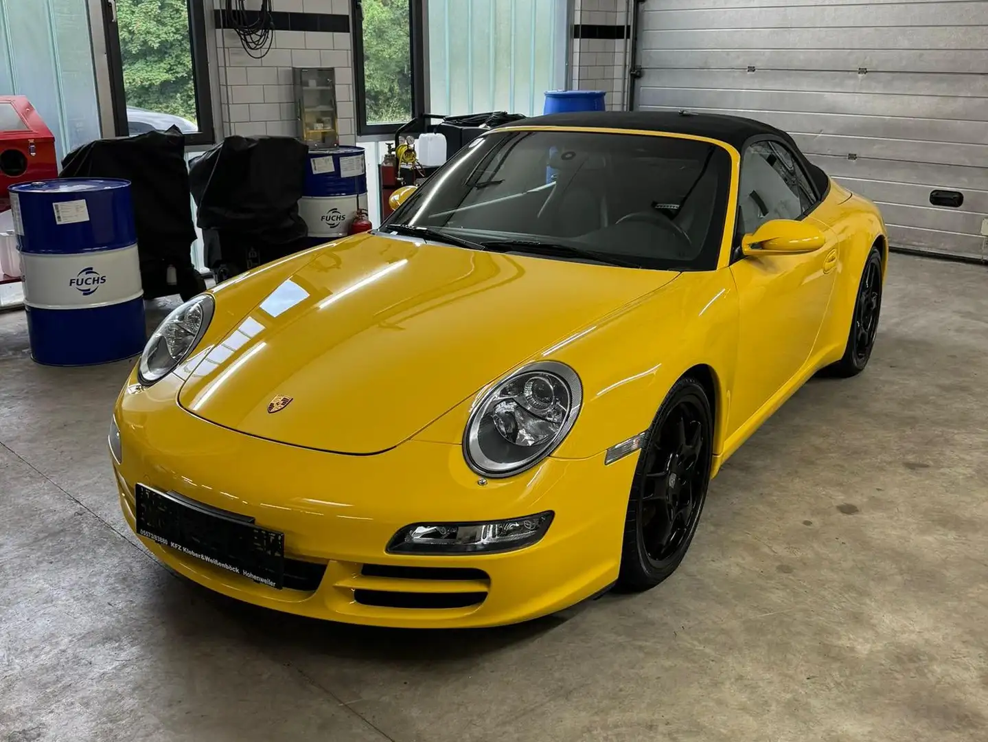Porsche 997 911 Carrera S Cabrio S Gelb - 1