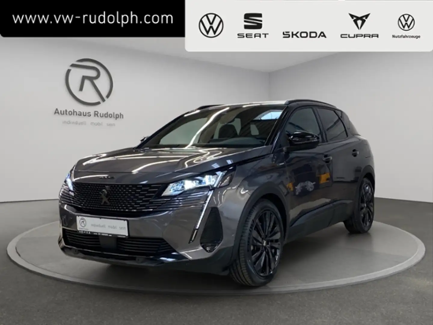Peugeot 3008 1.6 Hybrid Allrad GT / Navi LED ACC AHK Grau - 1