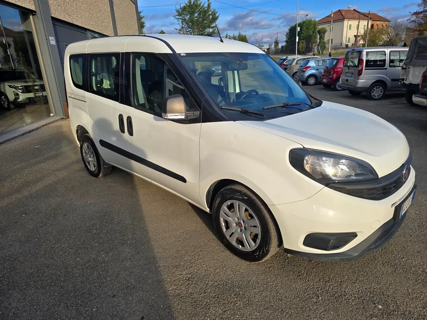 Fiat Doblo Doblo CARGO CH1 1.3 MJT 95CV CON PREZZO REALE +IVA Weiß - 1