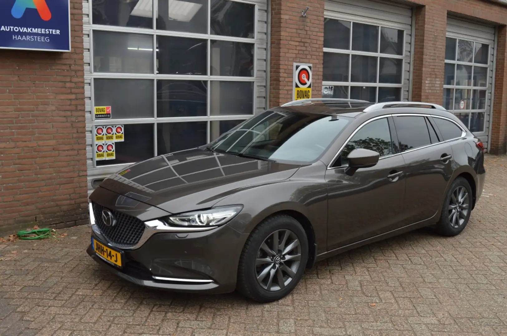 Mazda 6 Sportbreak, Trekhaak, Lederen bek 2.0 S.A.-G Signa Bruin - 1
