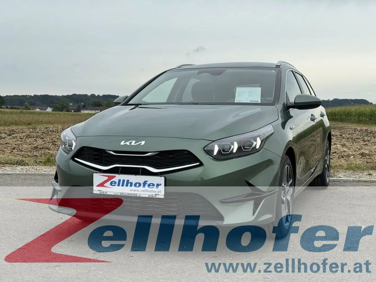 Kia Ceed SW / cee'd SW 1,5 TGDI Silber 48V DCT Groen - 1