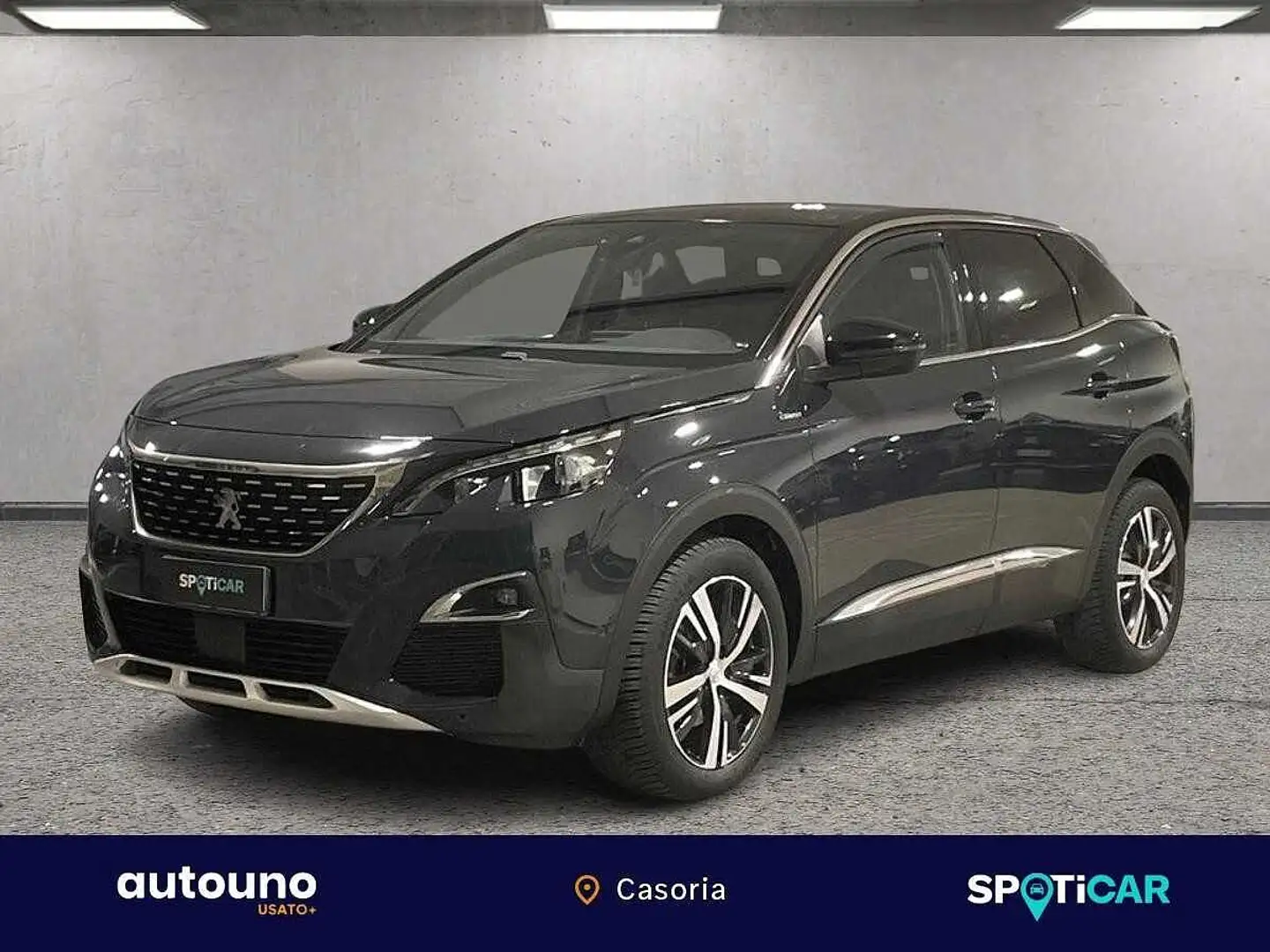 Peugeot 3008 II 2016 3008 1.5 bluehdi GT Line s&s 130cv eat8 Nero - 1
