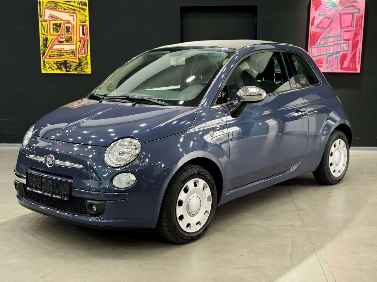 Fiat 500C Lounge*TÜV NEU*PDC*Klima*City* Blau - 1