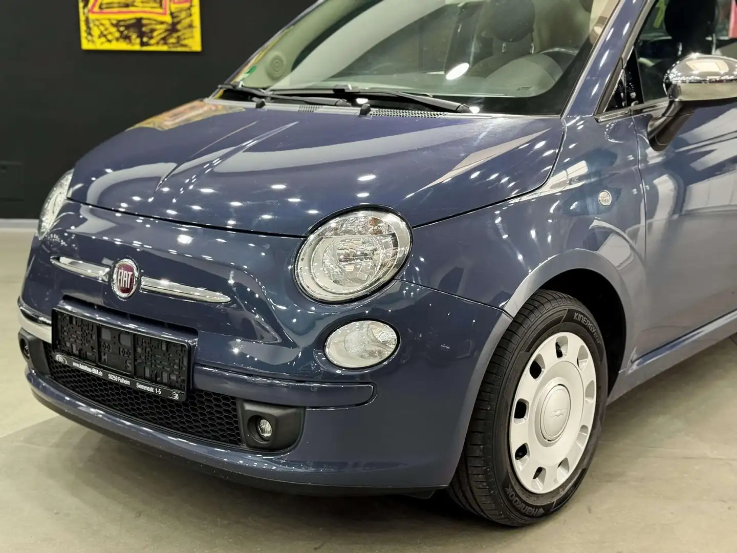 Fiat 500C Lounge*TÜV NEU*PDC*Klima*City* Blau - 2