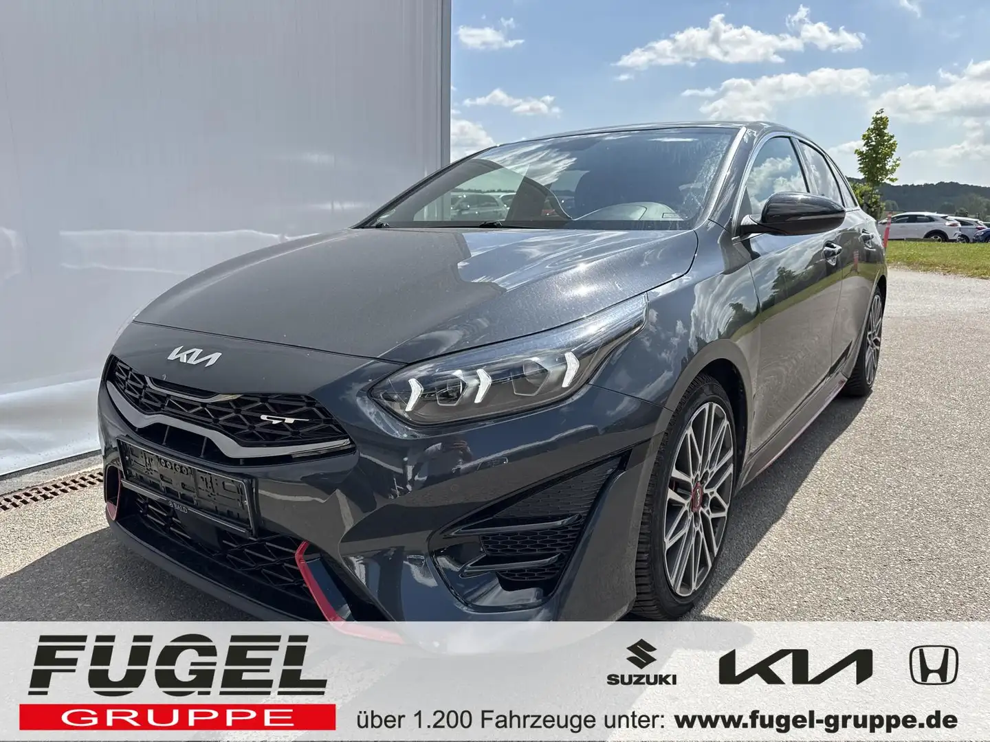Kia ProCeed / pro_cee'd 1.6 T-GDI DCT GT Komfort Pano|4xSHZ|Navi|LED|Sound Grau - 1