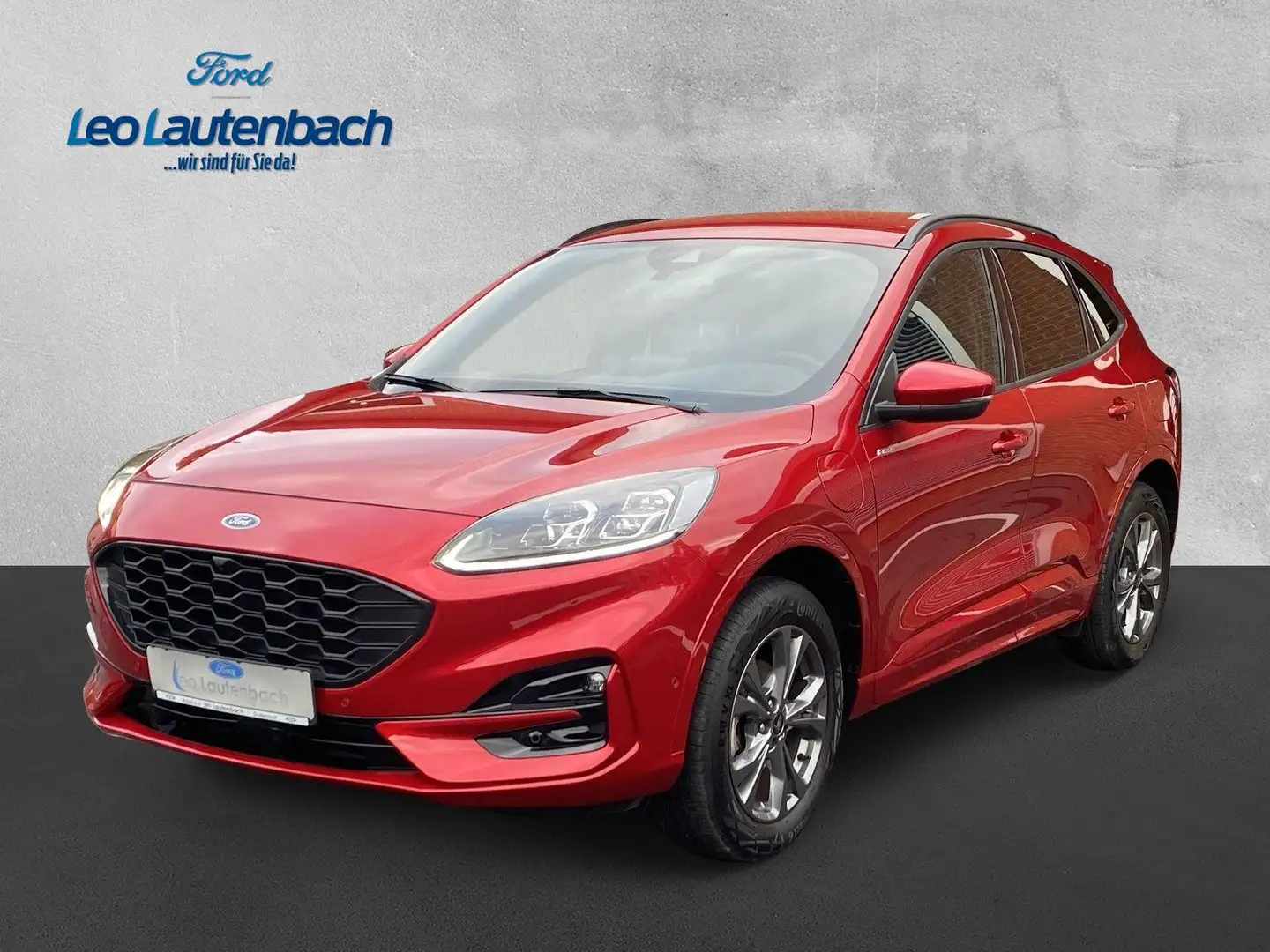 Ford Kuga Plug-In Hybrid ST-Line X Rojo - 1