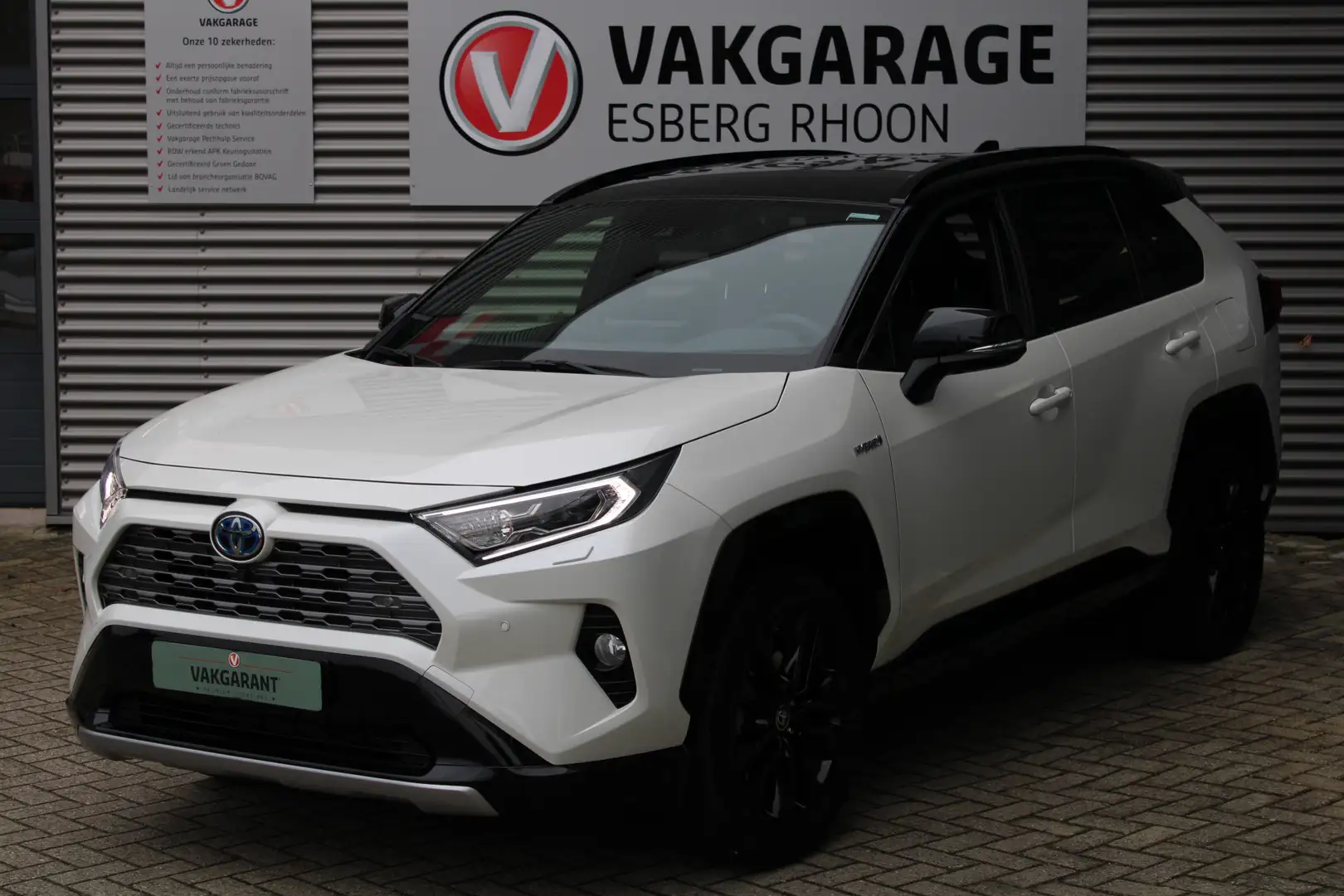 Toyota RAV 4 2.5 Hybrid AWD Bi-Tone NAVI/360CAM,4X4,JBL Blanc - 1