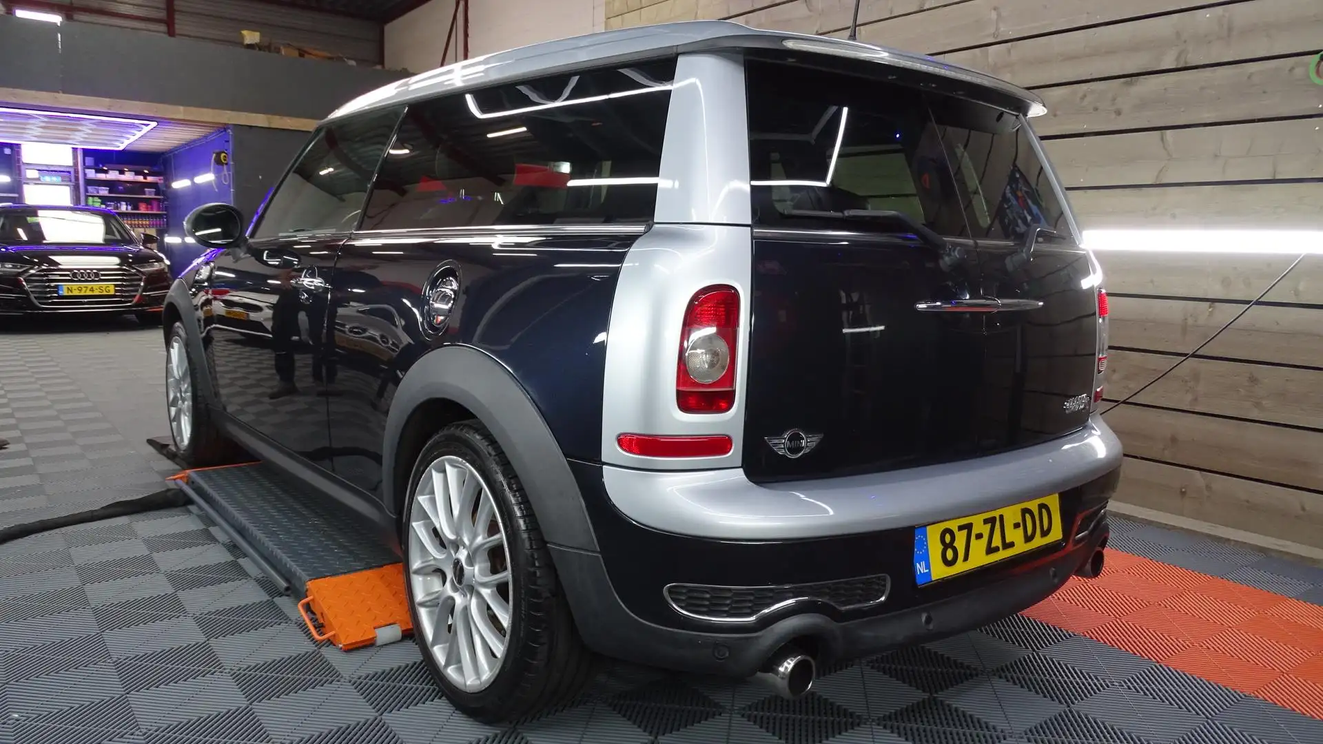 MINI Cooper S Clubman Mini 1.6 Dubbel Panodak Lederen bekleding, vol opt Schwarz - 2