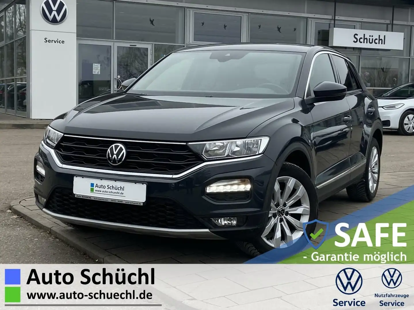 Volkswagen T-Roc 1.5 TSI Sport KAMERA+NAVI+DAB+SHZ+PDC+BLUE Grau - 1