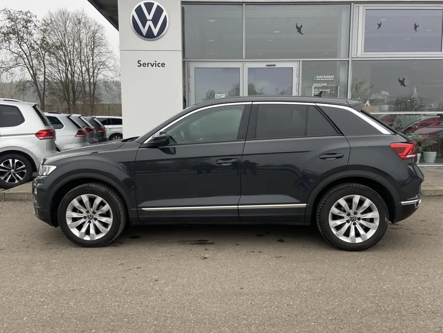 Volkswagen T-Roc 1.5 TSI Sport KAMERA+NAVI+DAB+SHZ+PDC+BLUE Grau - 2