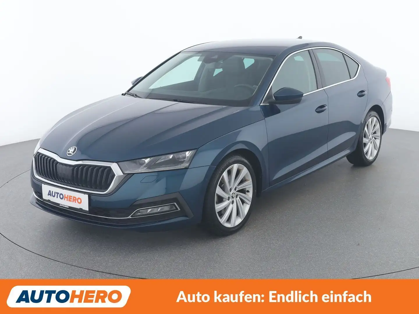 Skoda Octavia 2.0 TDI Premium Blau - 1