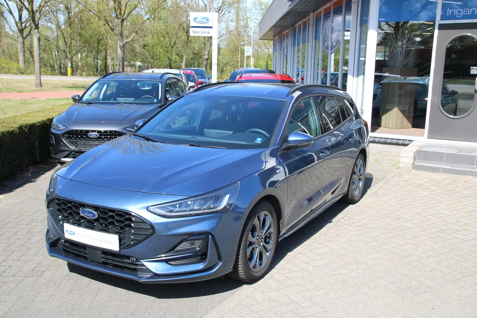 Ford Focus Wagon 1.0 EcoBoost Hybrid 155 PK AUTOMAAT ST- Line Blauw - 2