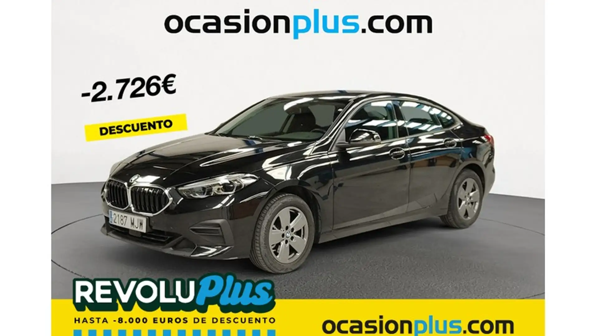 BMW 216 216dA Gran Coupé Zwart - 1