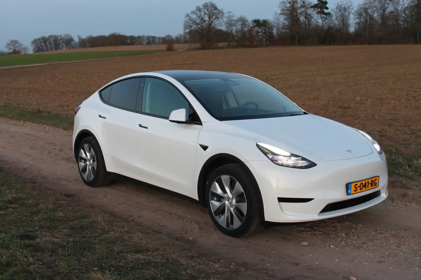 Tesla Model Y Model Y RWD + Trekhaak / BTW Auto Wit - 1