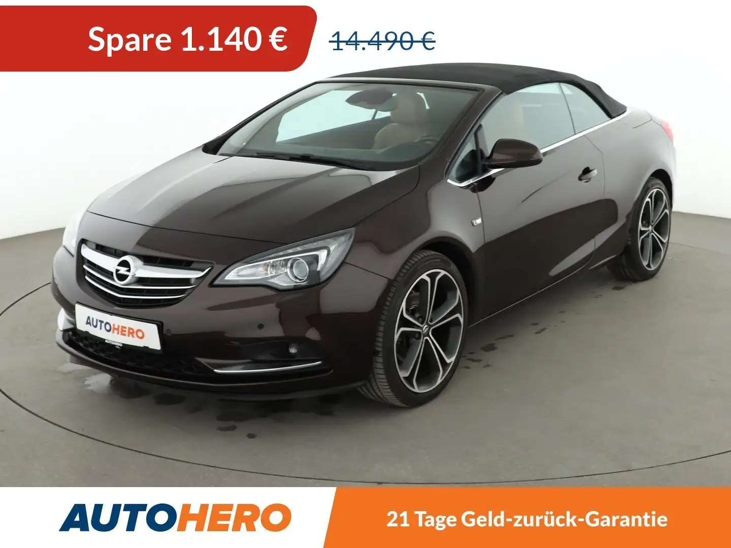 Opel Cascada 1.4 Turbo Innovation ecoFlex*NAVI*PDC*SHZ* Marrón - 1