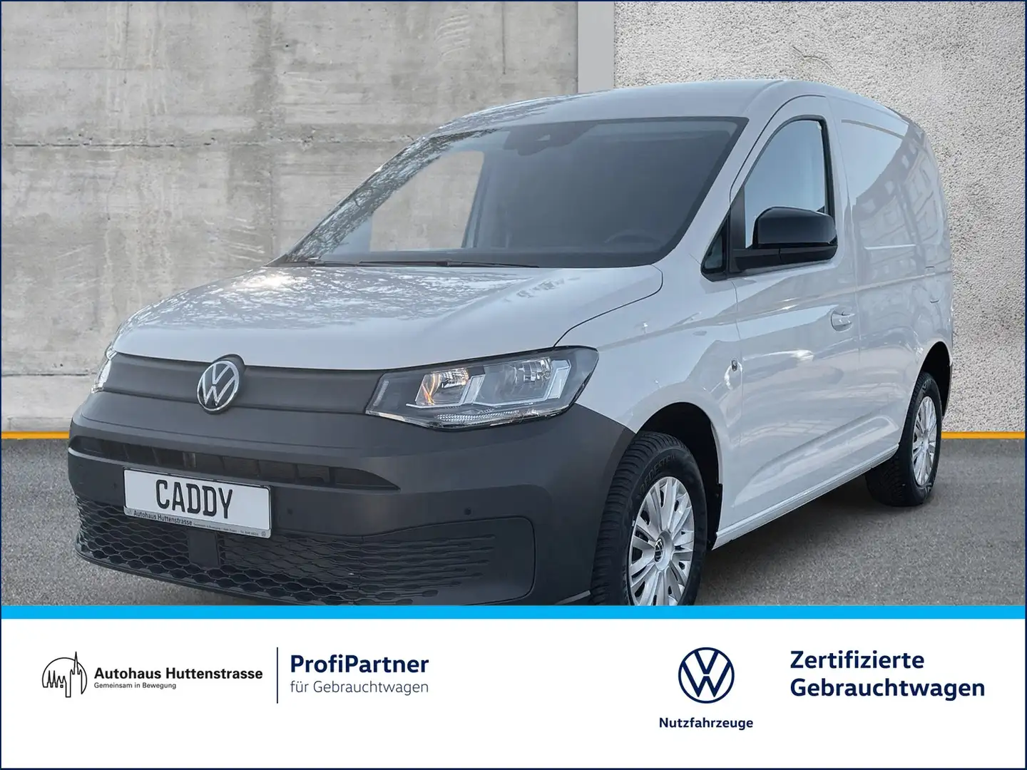Volkswagen Caddy Cargo 2.0 TDI VIRTUAL KAMERA Weiß - 1