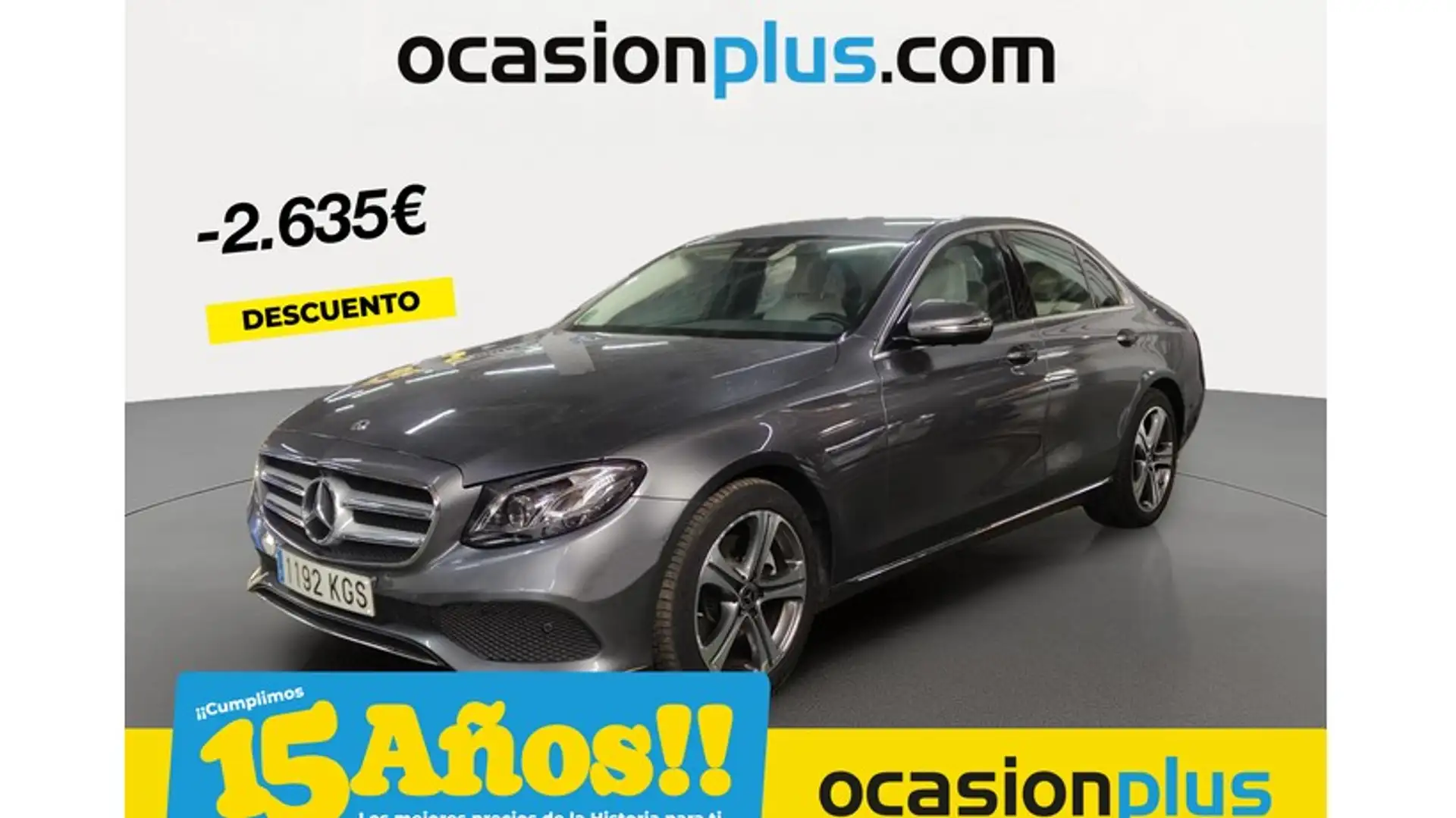 Mercedes-Benz E 200 9G-Tronic Gris - 1