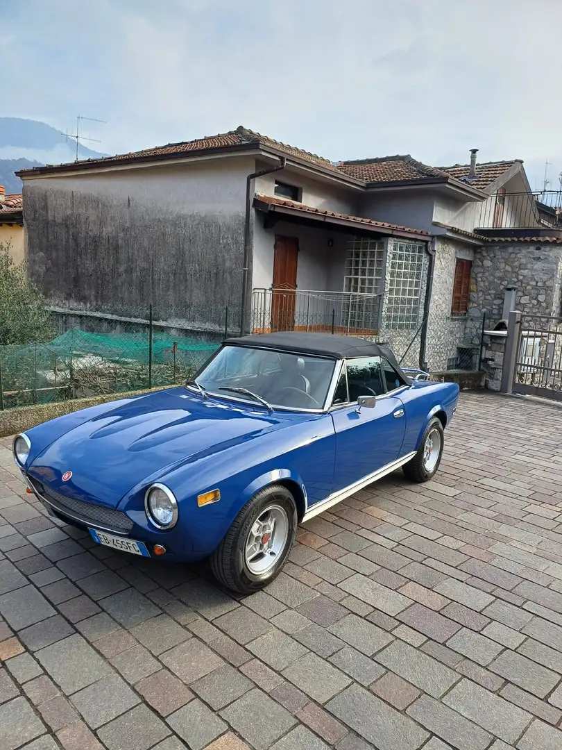 Fiat 124 Spider fiat 124 spider Bleu - 1