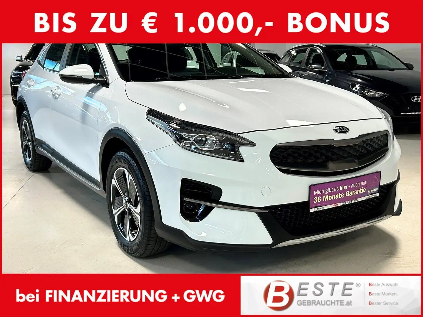 Kia XCeed 1.6  PHEV Plug-in Hybrid Vision Weiß - 1