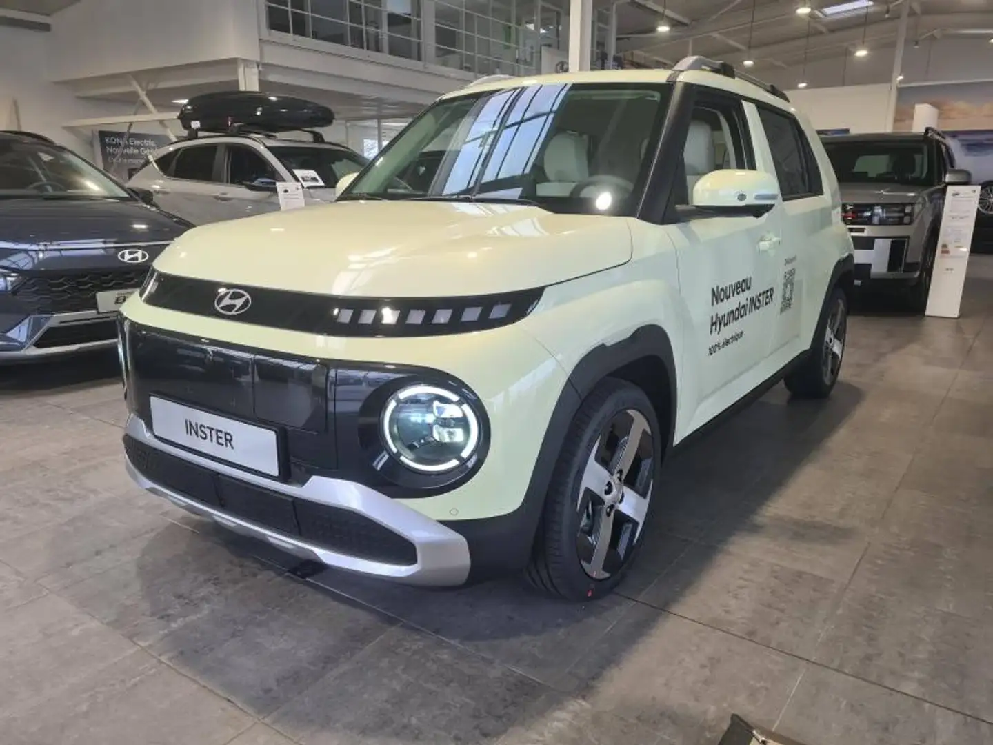 Hyundai Inster 49 kWh 115ch Creative Jaune - 1