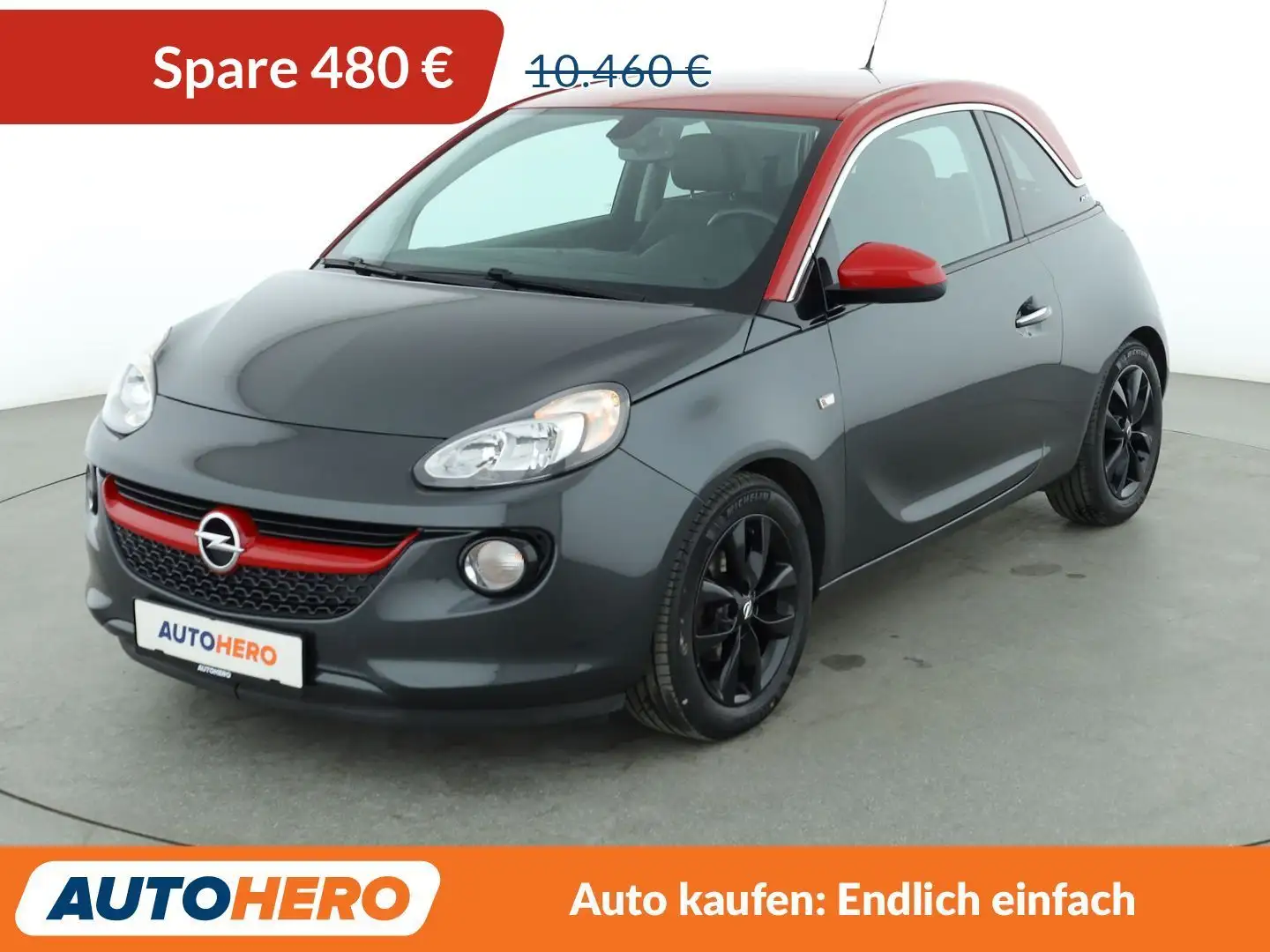 Opel Adam 1.4 120 Jahre*TEMPO*PDC*SHZ*KLIMA*GARANTIE* Grau - 1