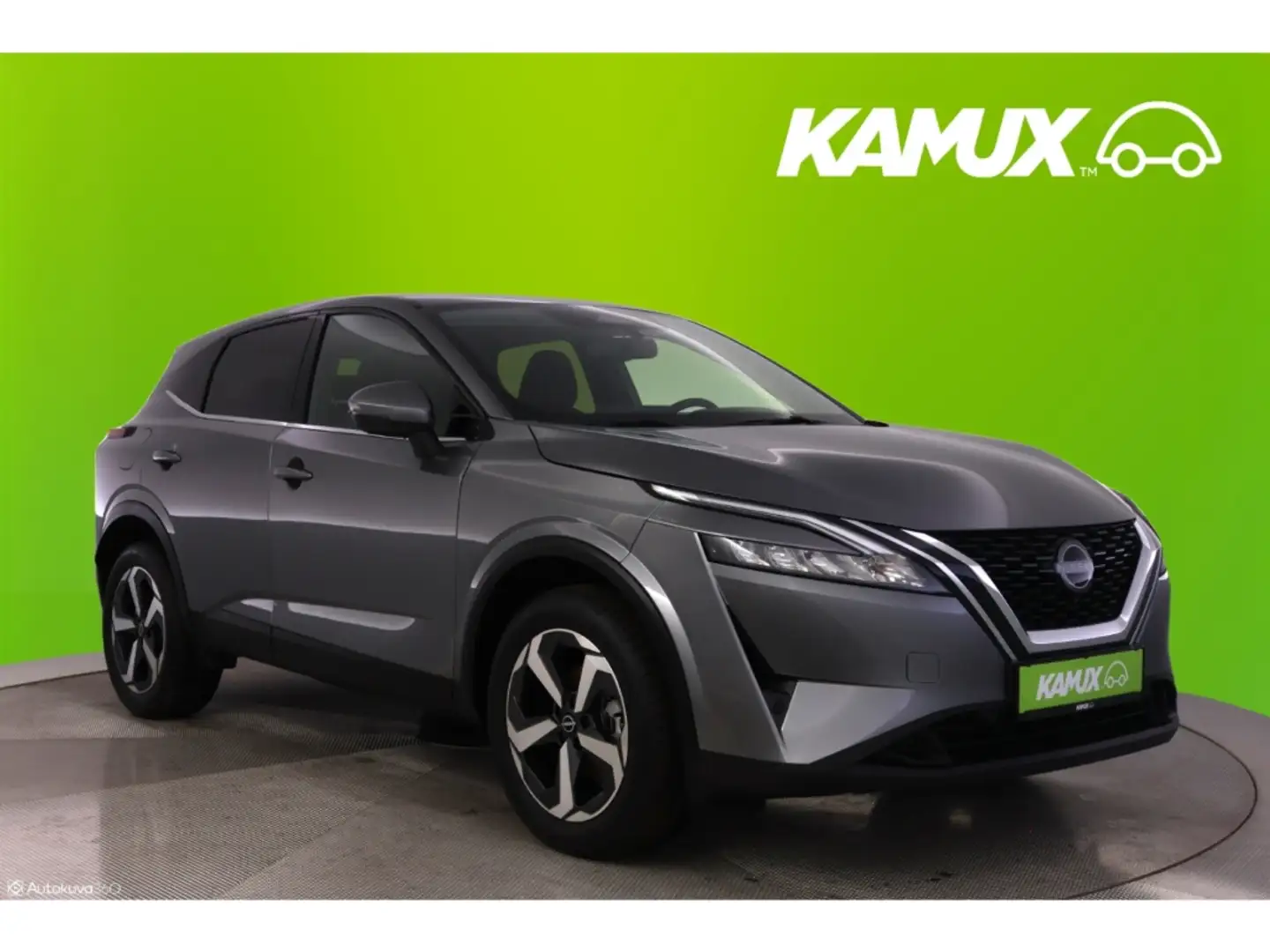 Nissan Qashqai 1.3DIG-T Aut.N-Connecta+LED+NAVI+VIRTUAL Gris - 1