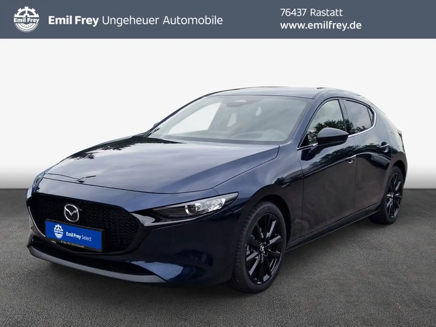 Mazda 3 e-SKYACTIV-X 186 M HYBRID Aut. NAGISA Blau - 1