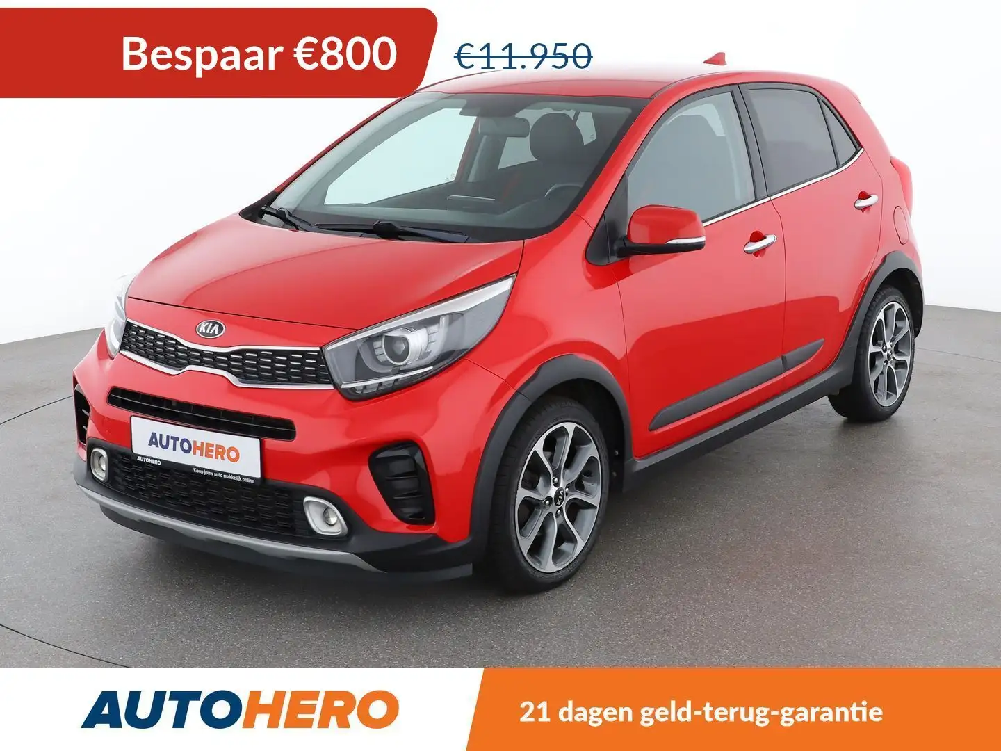 Kia Picanto 1.0 TGDI X Line Rood - 1