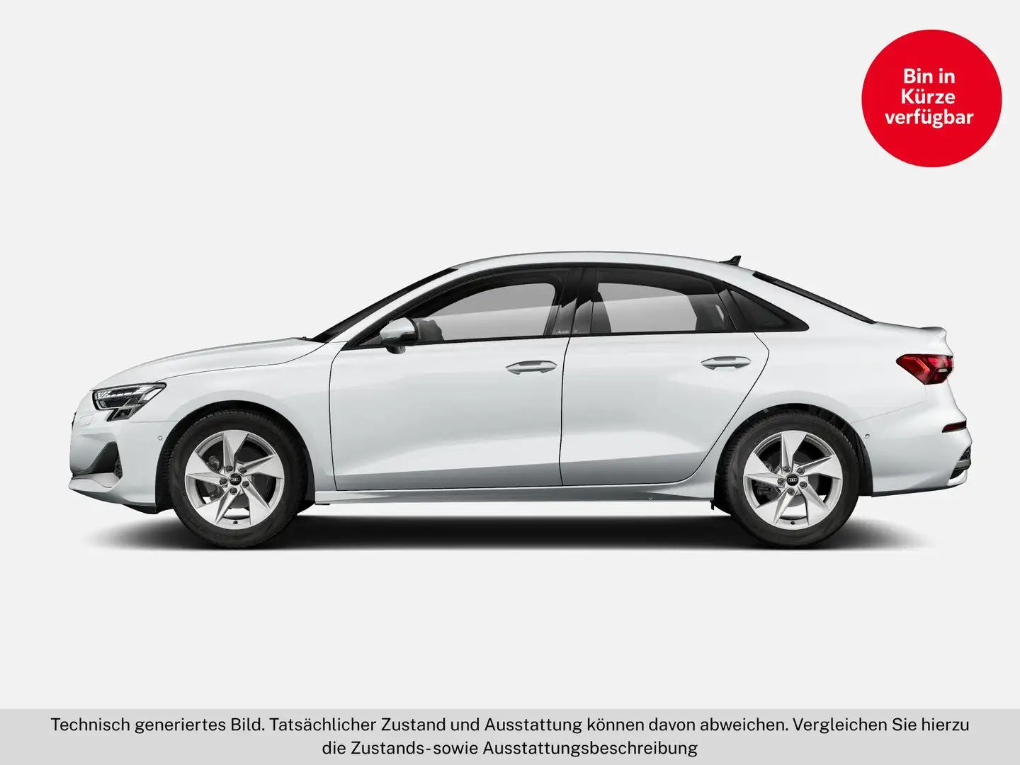 Audi A3 Limousine 35 TDI Weiß - 2