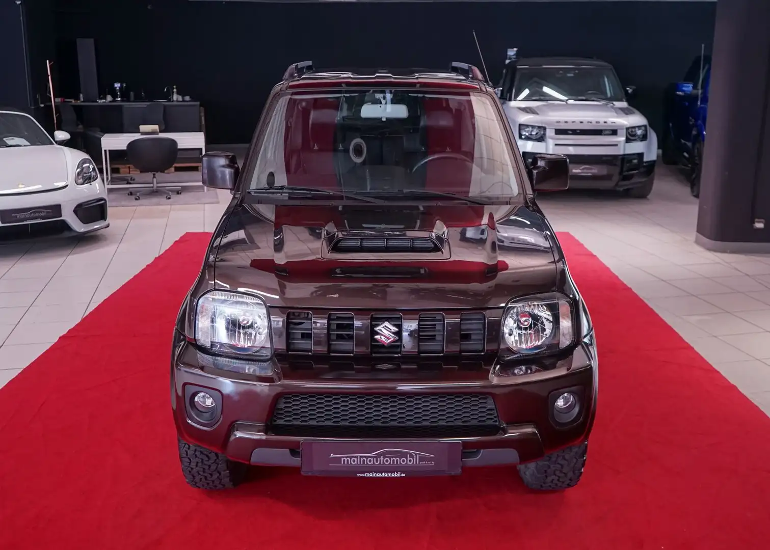 Suzuki Jimny 1. HAND AHK Leder Klima Sitzheizung Gris - 2