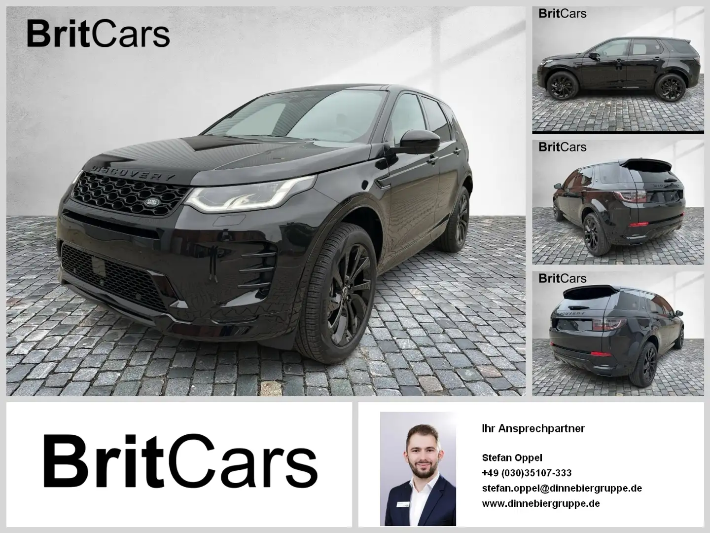 Land Rover Discovery Sport D200 Dynamic SE MY24 PANO 360 Schwarz - 1
