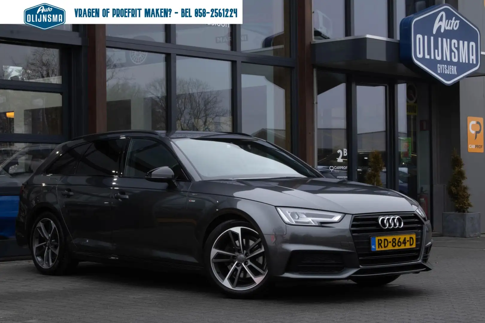 Audi A4 Avant 1.4 TFSI Sport 2x S line black edition|Stoel Grau - 1