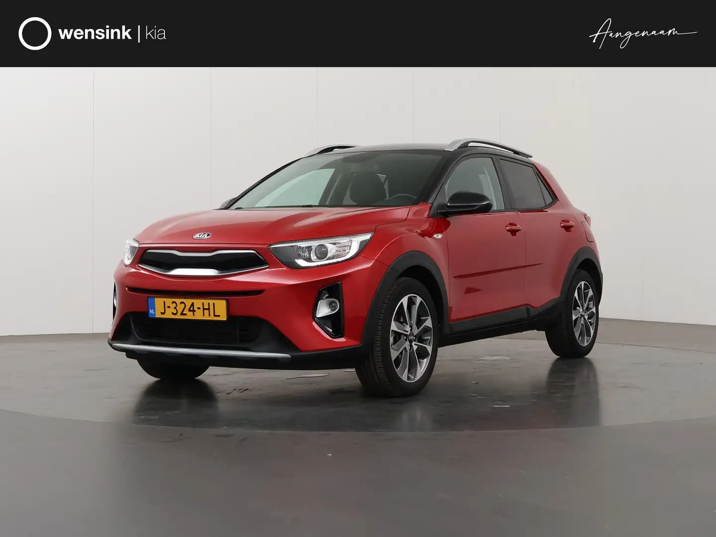 Kia Stonic 1.0 T-GDi Sports Edition | Navigatie | Parkeercame Rosso - 1