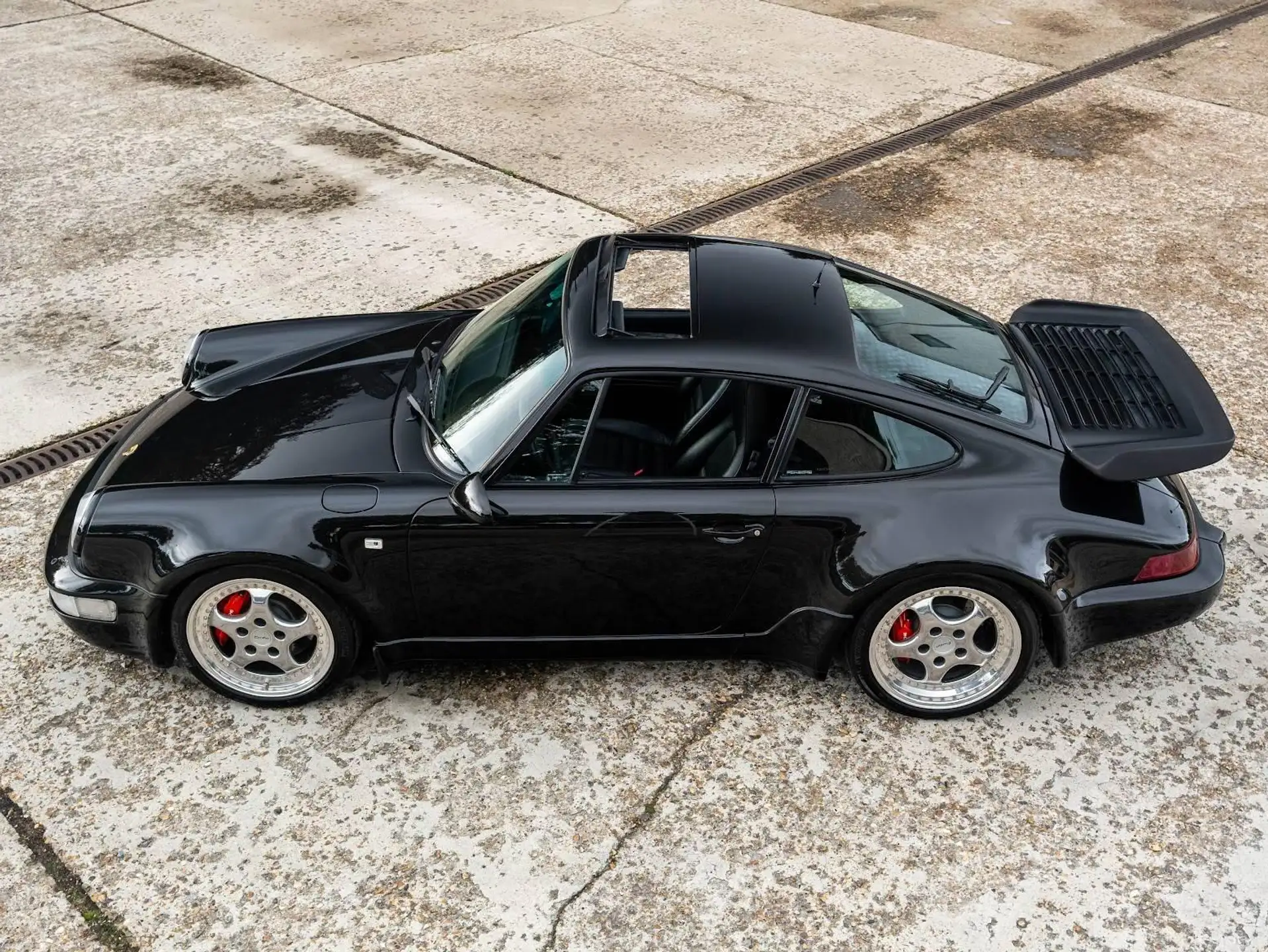 포르쉐 911 Turbo Coupe 1993 검정 사진 7