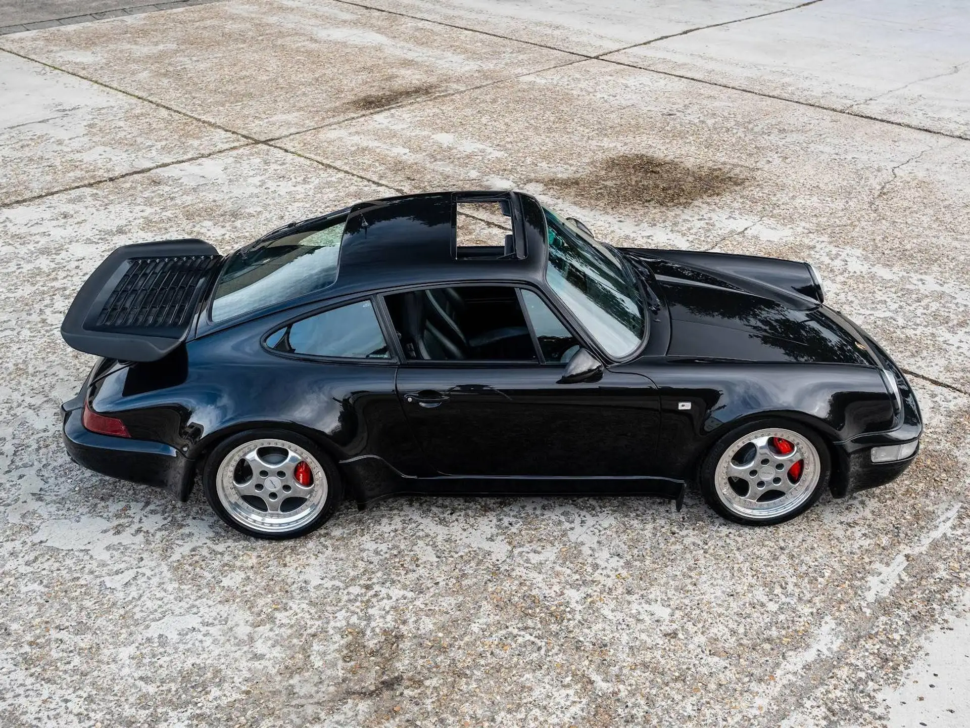 포르쉐 911 Turbo Coupe 1993 검정 사진 6